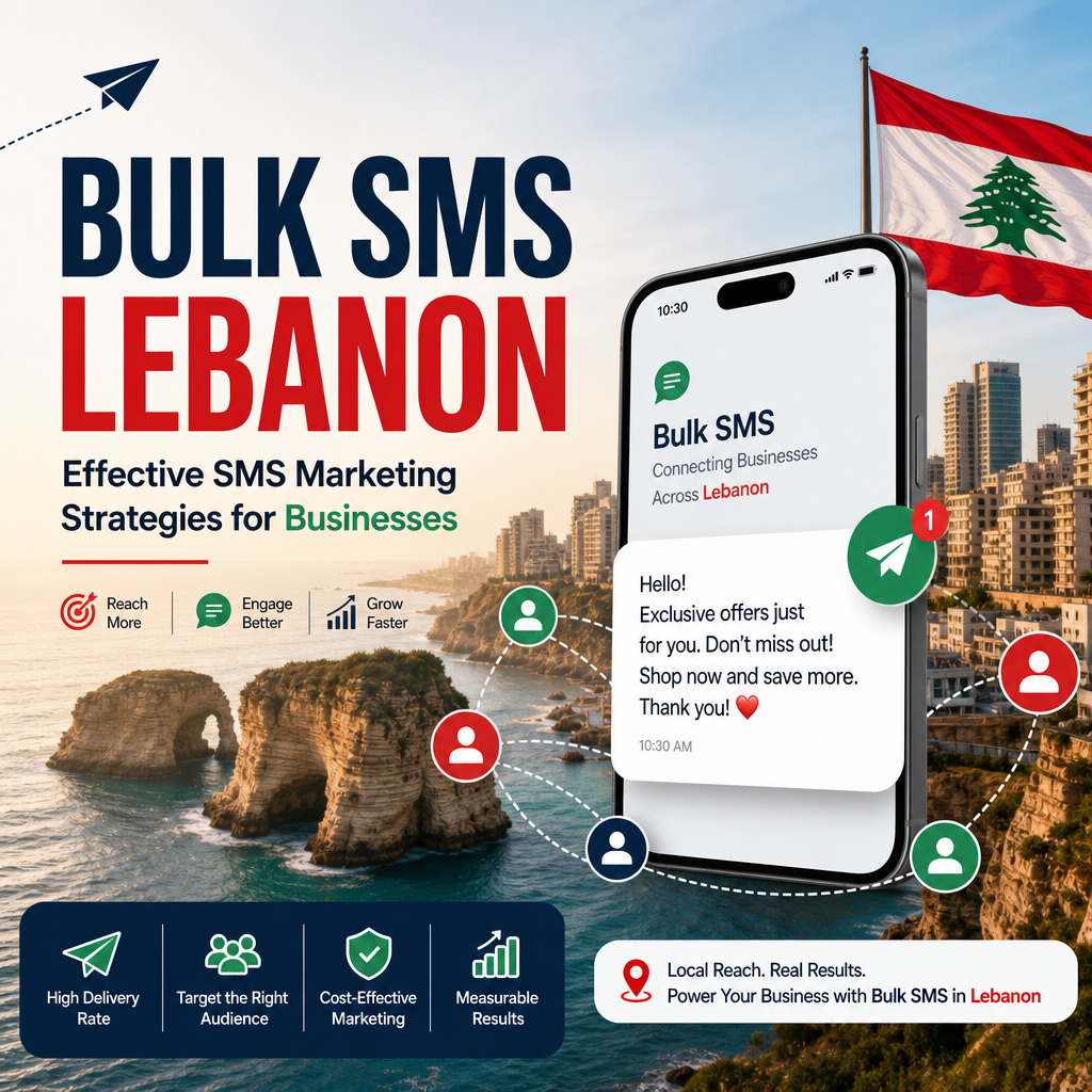 Bulk SMS Lebanon: Effective SMS Marketing Strategies for Businesses