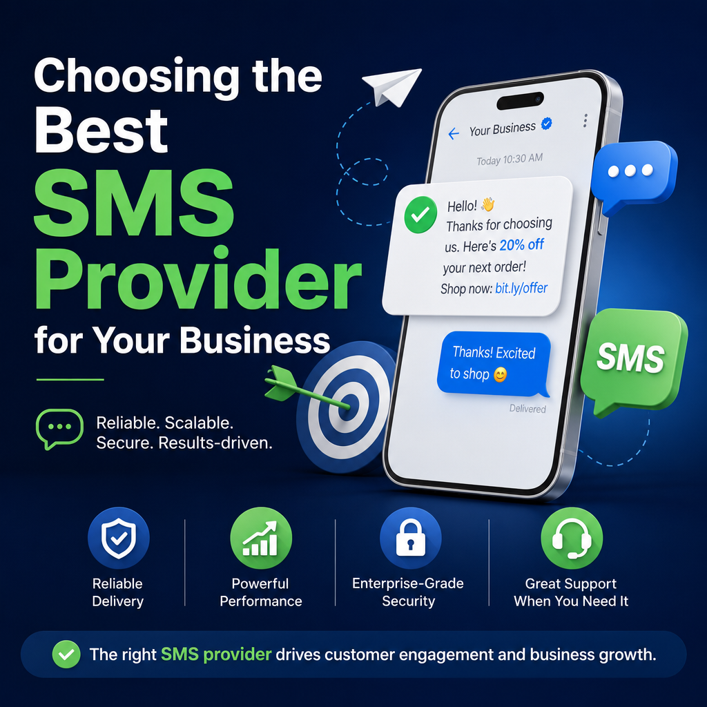 Choosing the Best SMS Provider for Your Business