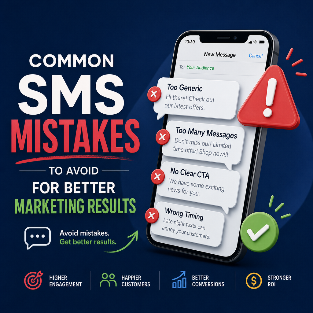 Common SMS Mistakes to Avoid for Better Marketing Results