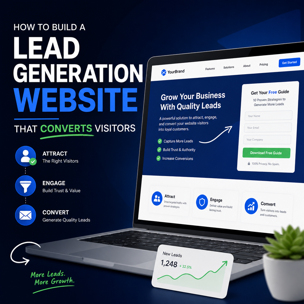 How to Build a Lead Generation Website That Converts Visitors