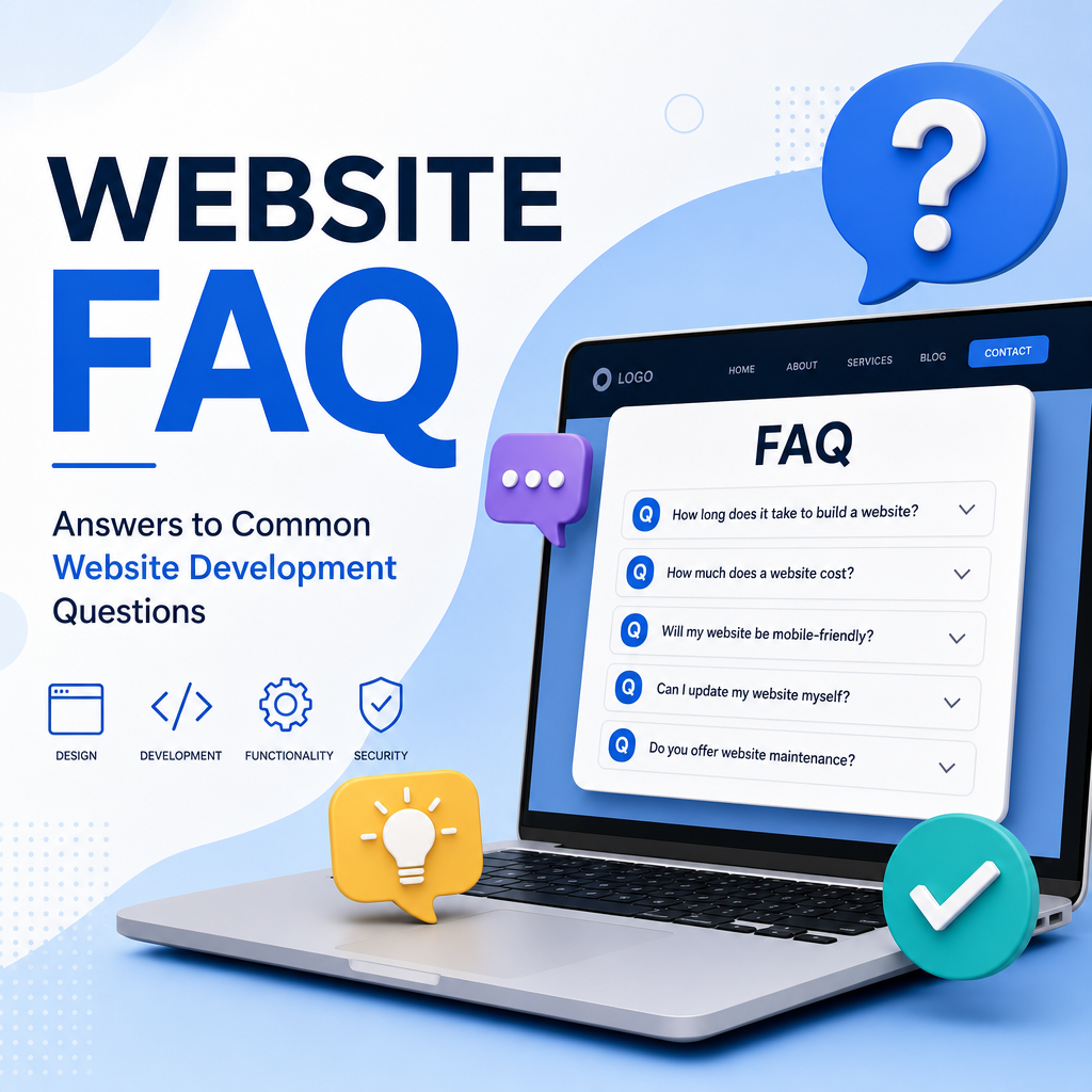 Website FAQ: Answers to Common Website Development Questions