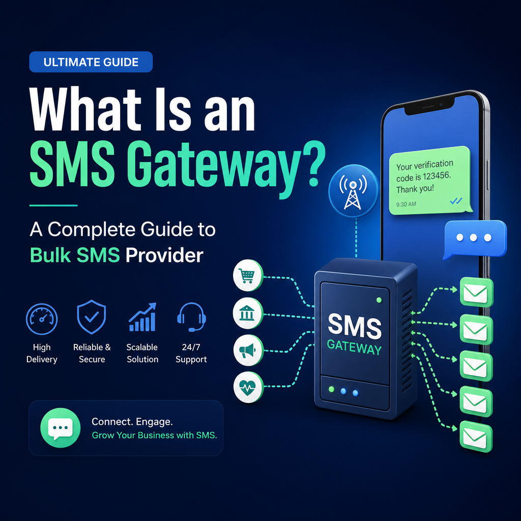 What Is an SMS Gateway? Guide to Bulk SMS Provider